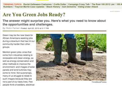 Are You Green Jobs Ready?